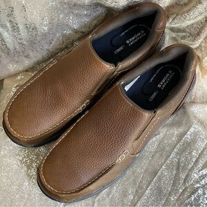 ROCKPORT WORKS XCS Slip-On Leather Steel Toe Trutech Men Size 14M